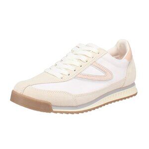 Tretorn Womens Sneakers Pink Multicolor Jogger Shoes Memory Foam Lace-Up Padded